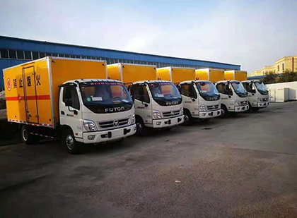 牡丹爆破器材运输车